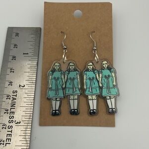Horror Movie Twins Earrings
